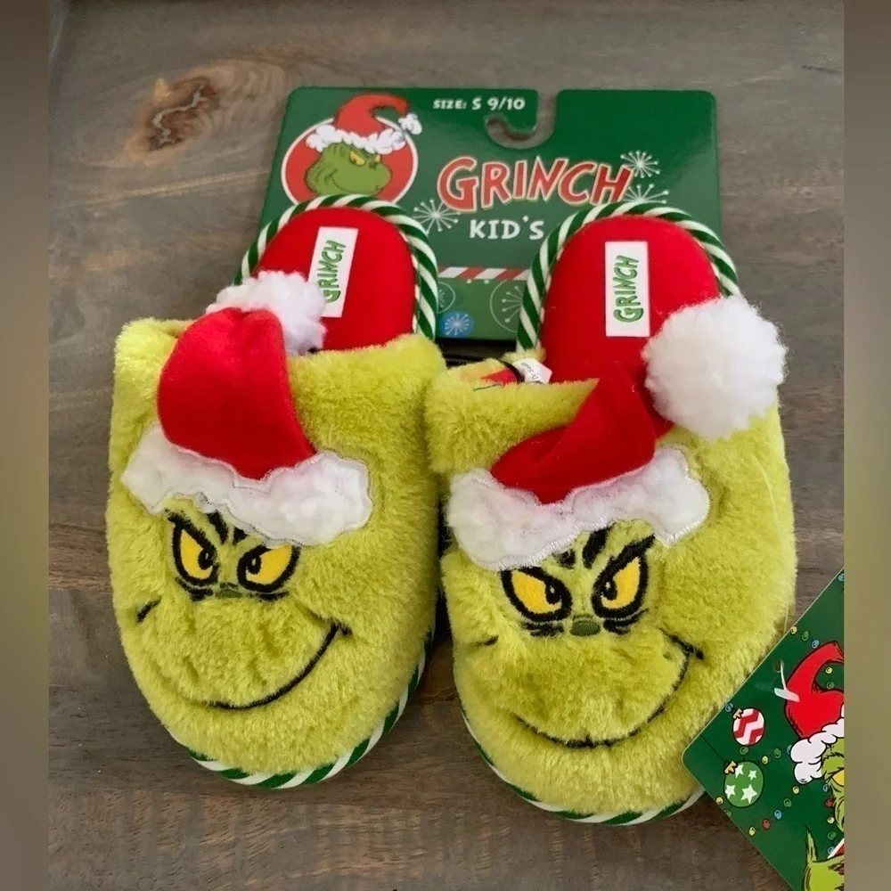 Dr. Seuss Grinch Kid’s Slippers Flip-Flop
